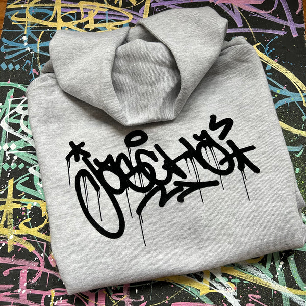 Kids Custom Graffiti Hoodie