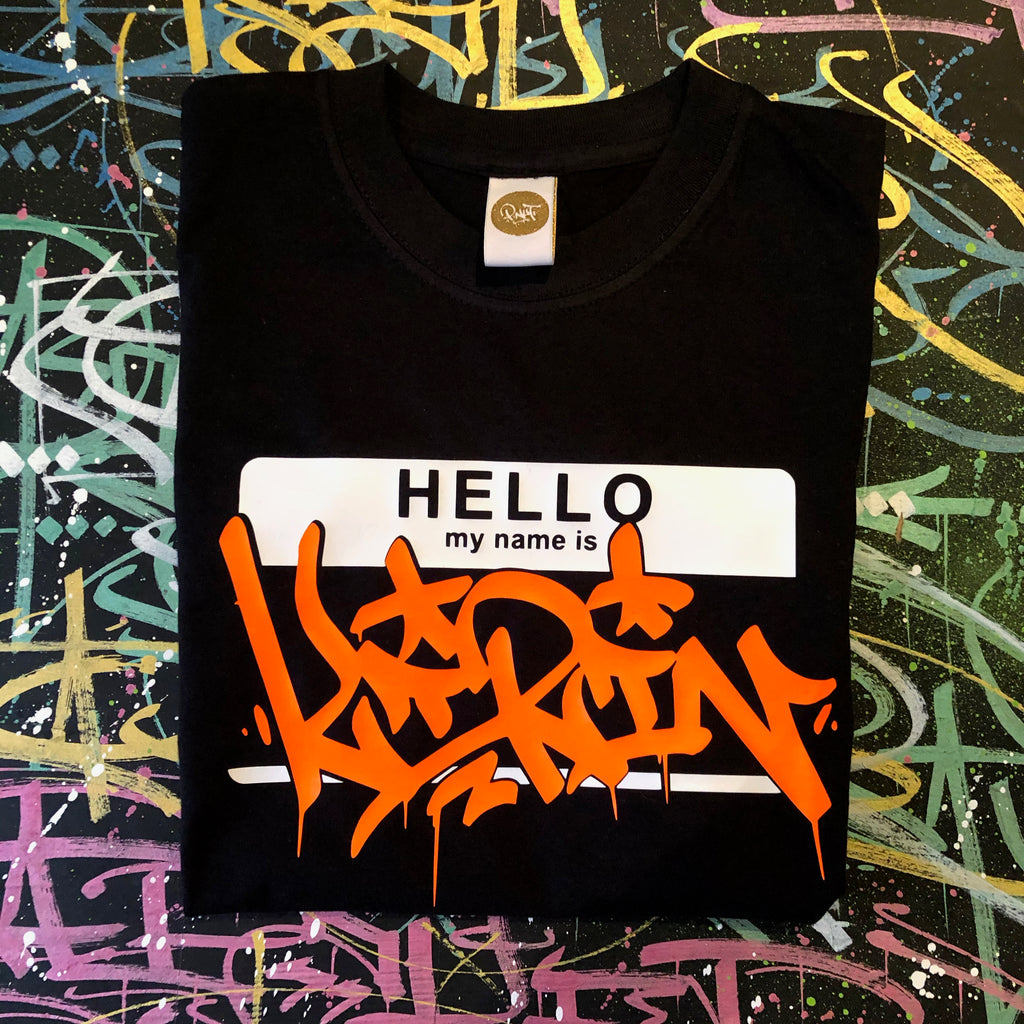 Kids Hello My Name Is Custom T-Shirt
