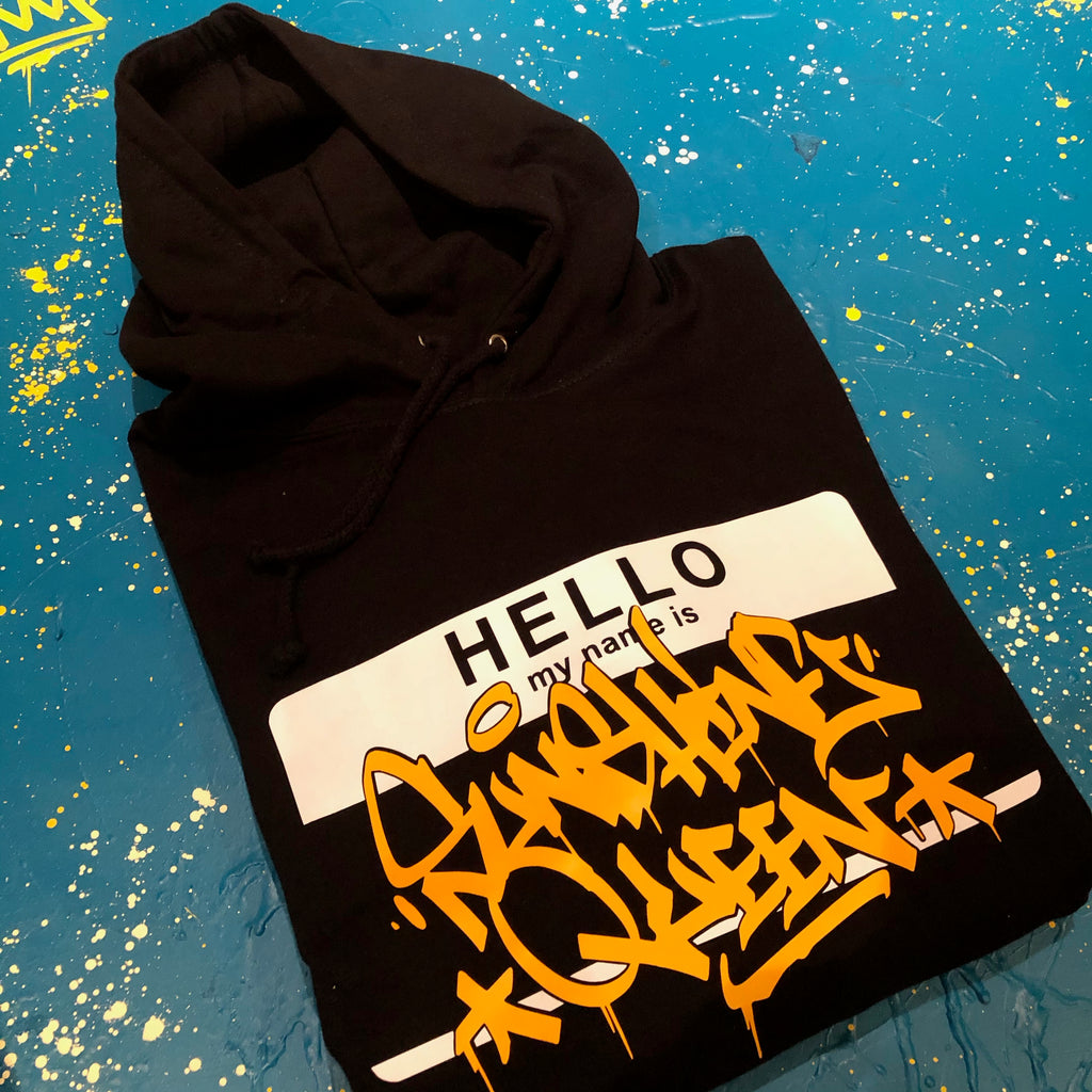Adults Custom Hello My Name Is Hoodie