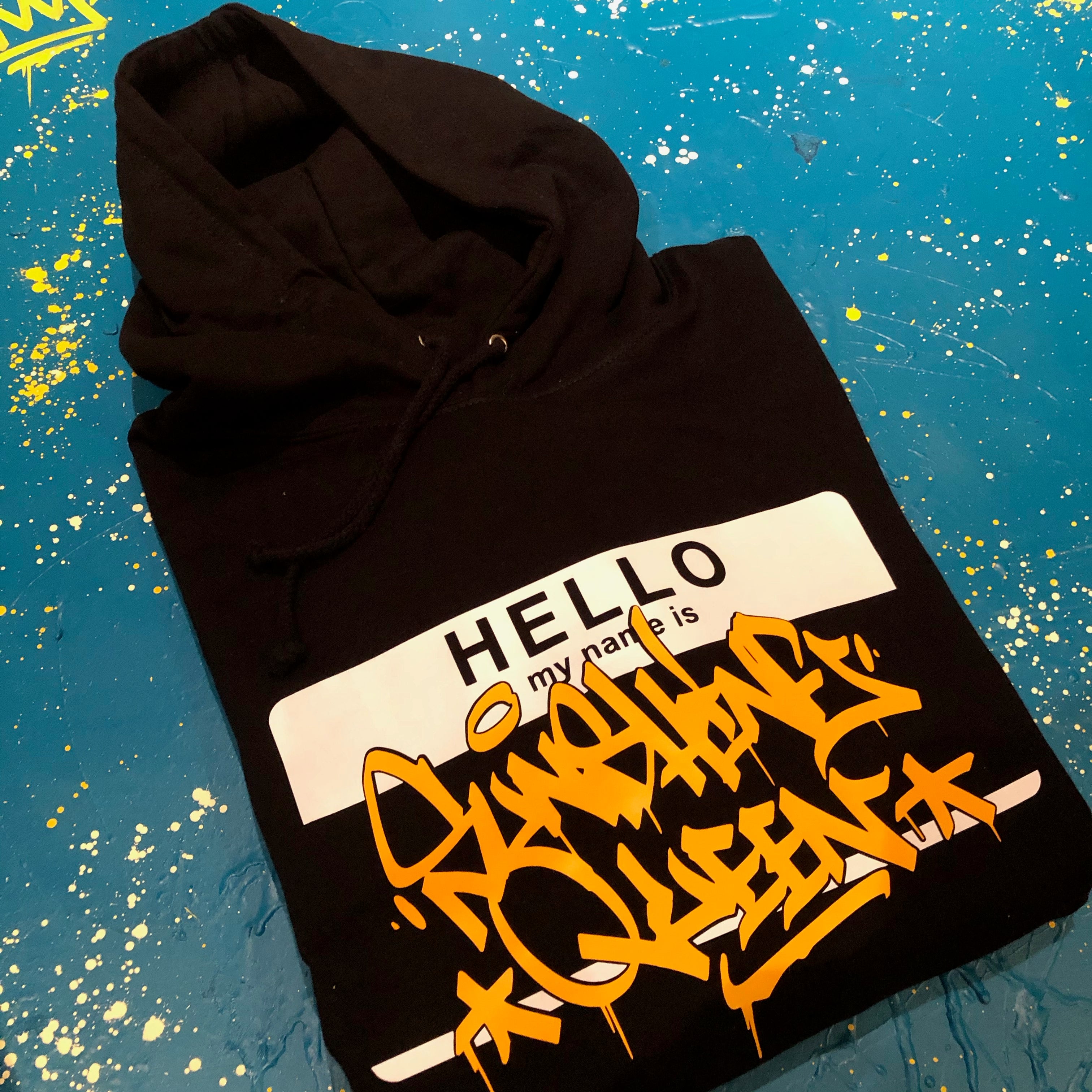 Adults Custom Hello My Name Is Hoodie