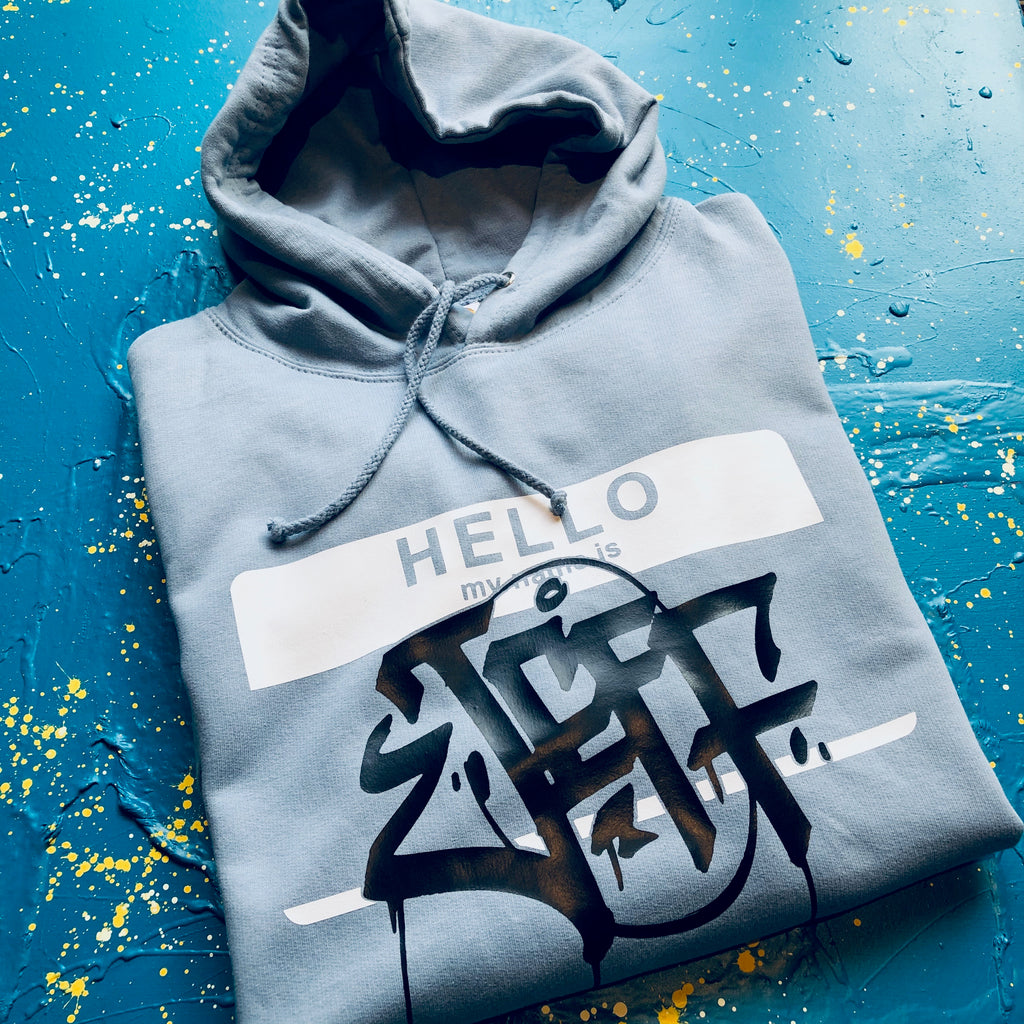Adults Custom Hello My Name Is Hoodie