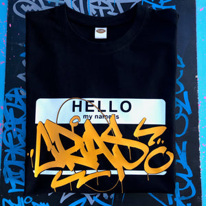 Adults Hello My Name Is Custom T-Shirt