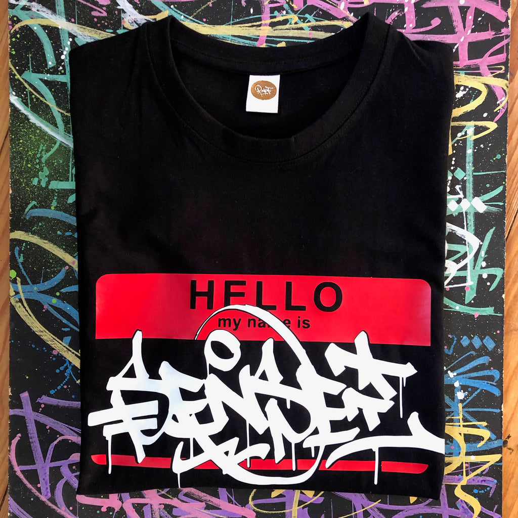 Adults Hello My Name Is Custom T-Shirt